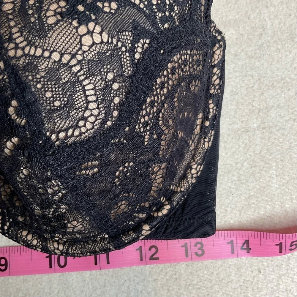 ThirdLove 24/7 Lace Contour Plunge Black Size 36F‎